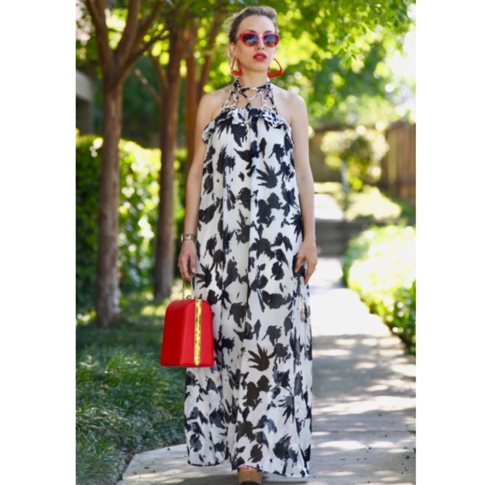 Moon River long maxi dress